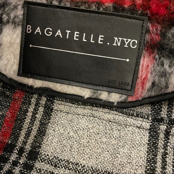 Bagatelle plaid shirt jacket (Shacket) - Picture 6 of 7